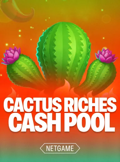 Слот Cactus Riches Cash Pool: откройте для себя тайны пустыни и огромные денежные пулы!: игра с денежными призами в Jetton Games.